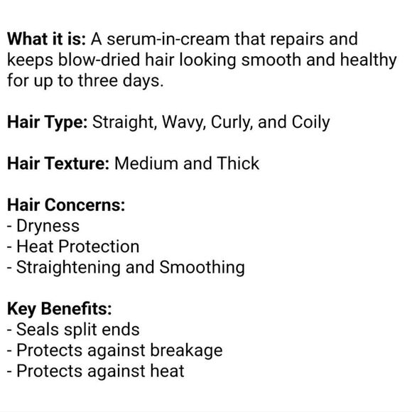 Bumble and Bumble BB Hair Repair Blow Dry Cream *heat Protection* - Picture 4 of 9